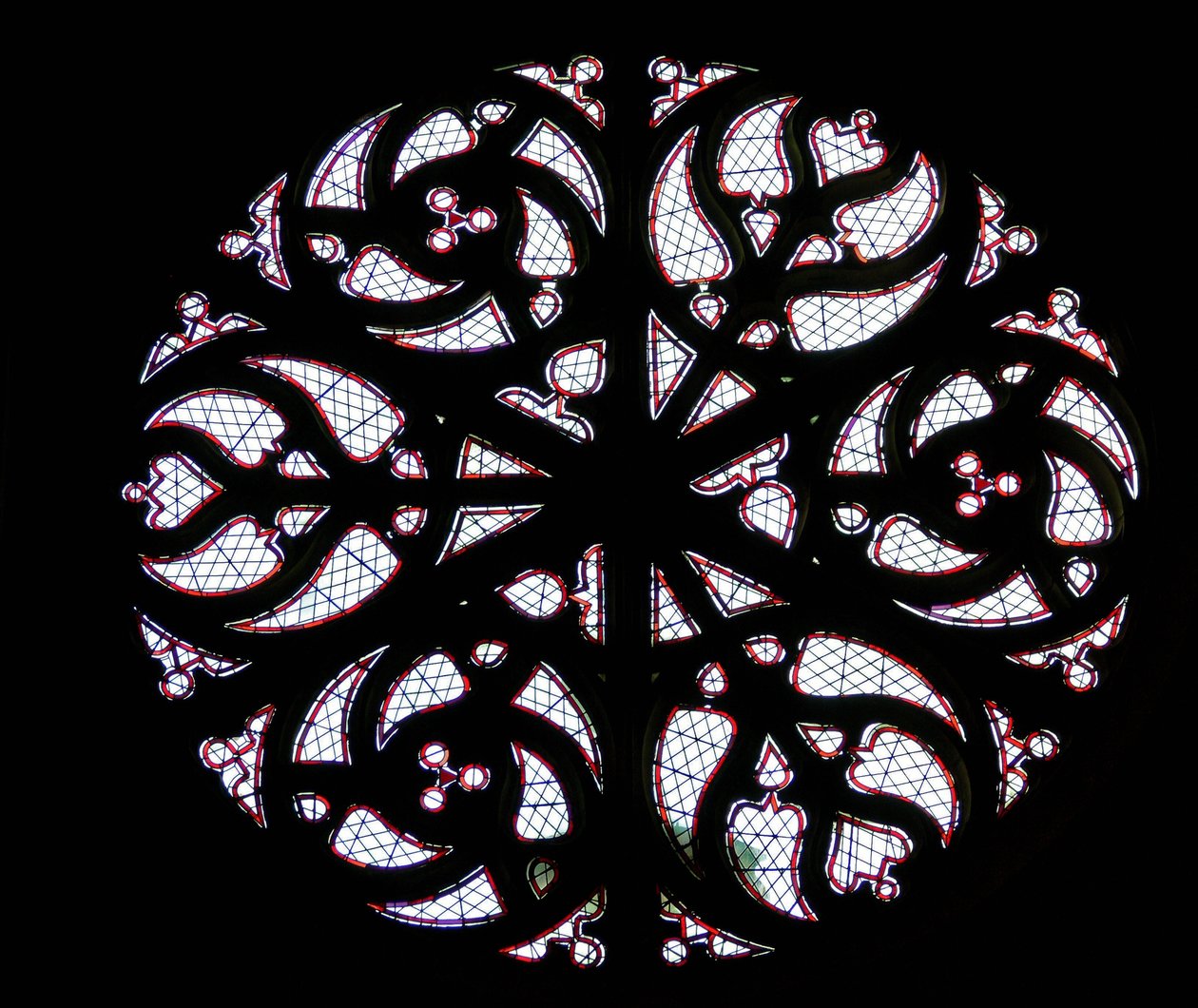 Rose vindu av French School