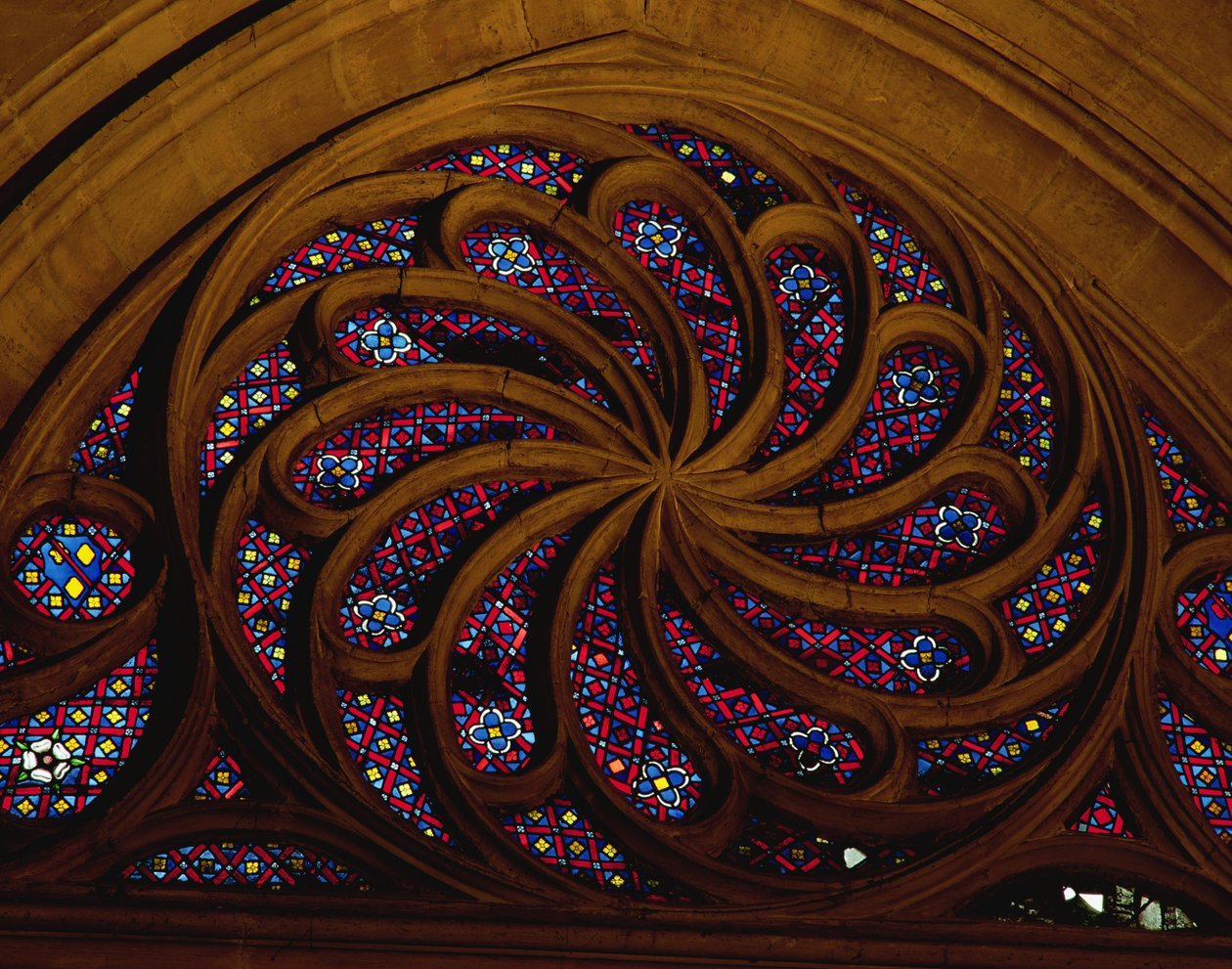 Rosevindu, Chapel of the Bourbons, sent på 1400-tallet av French School
