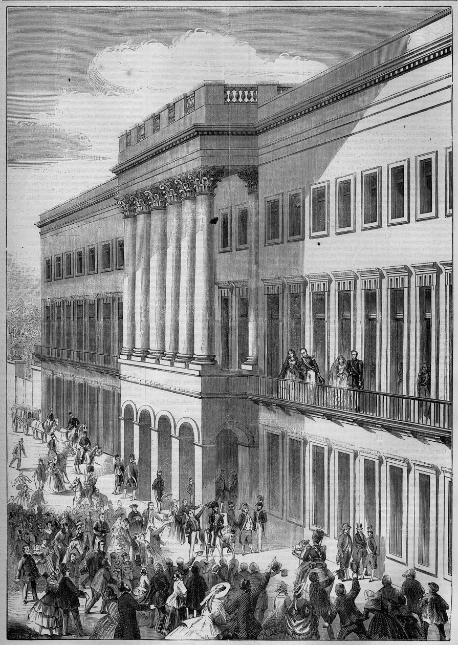Royal marriage in Belgium av French School