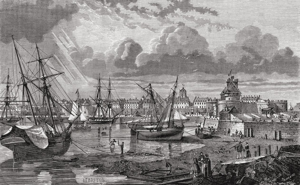 Saint Malo på 1700-tallet, fra 