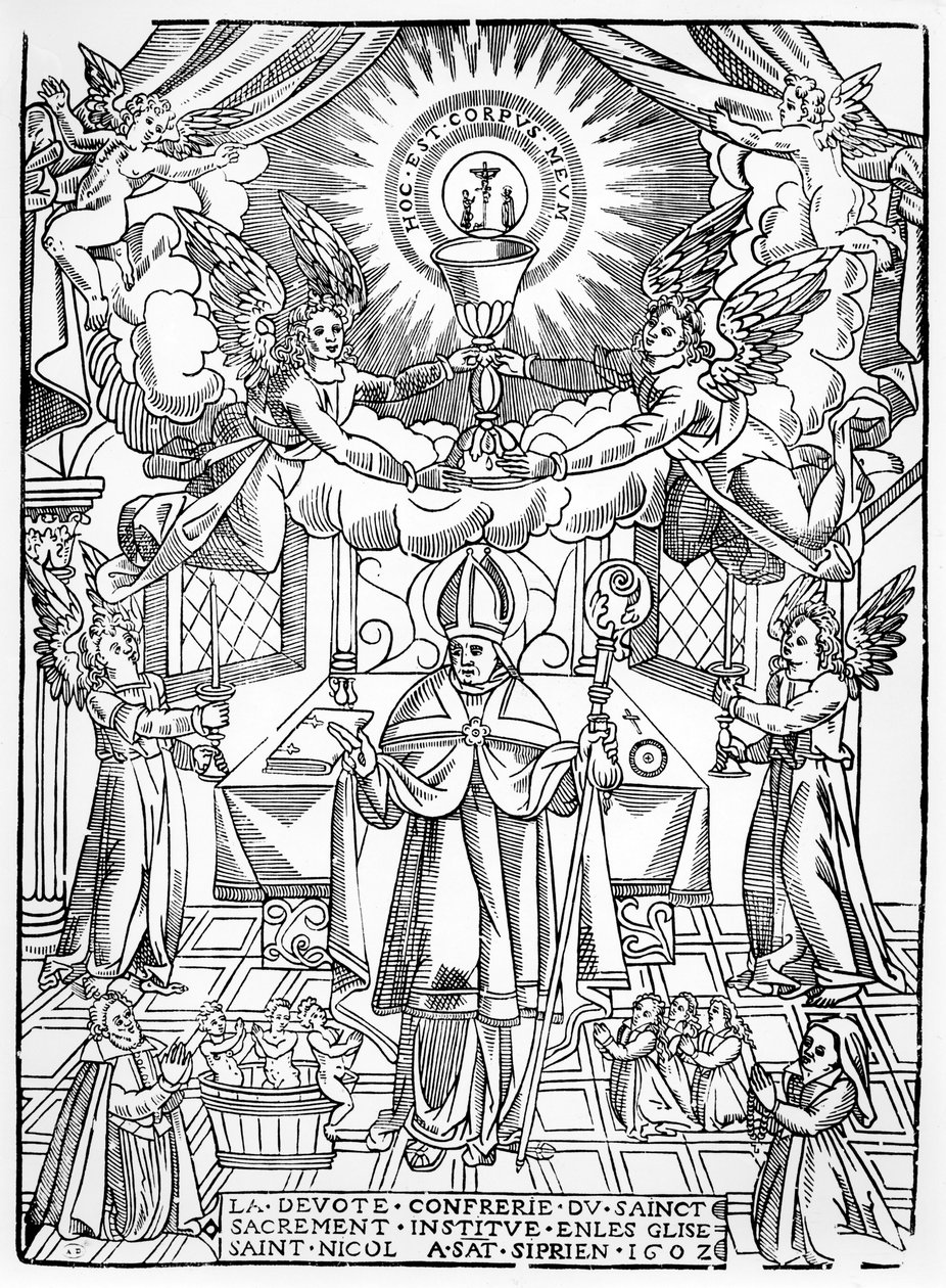 Saint Nicholas, 1602 av French School