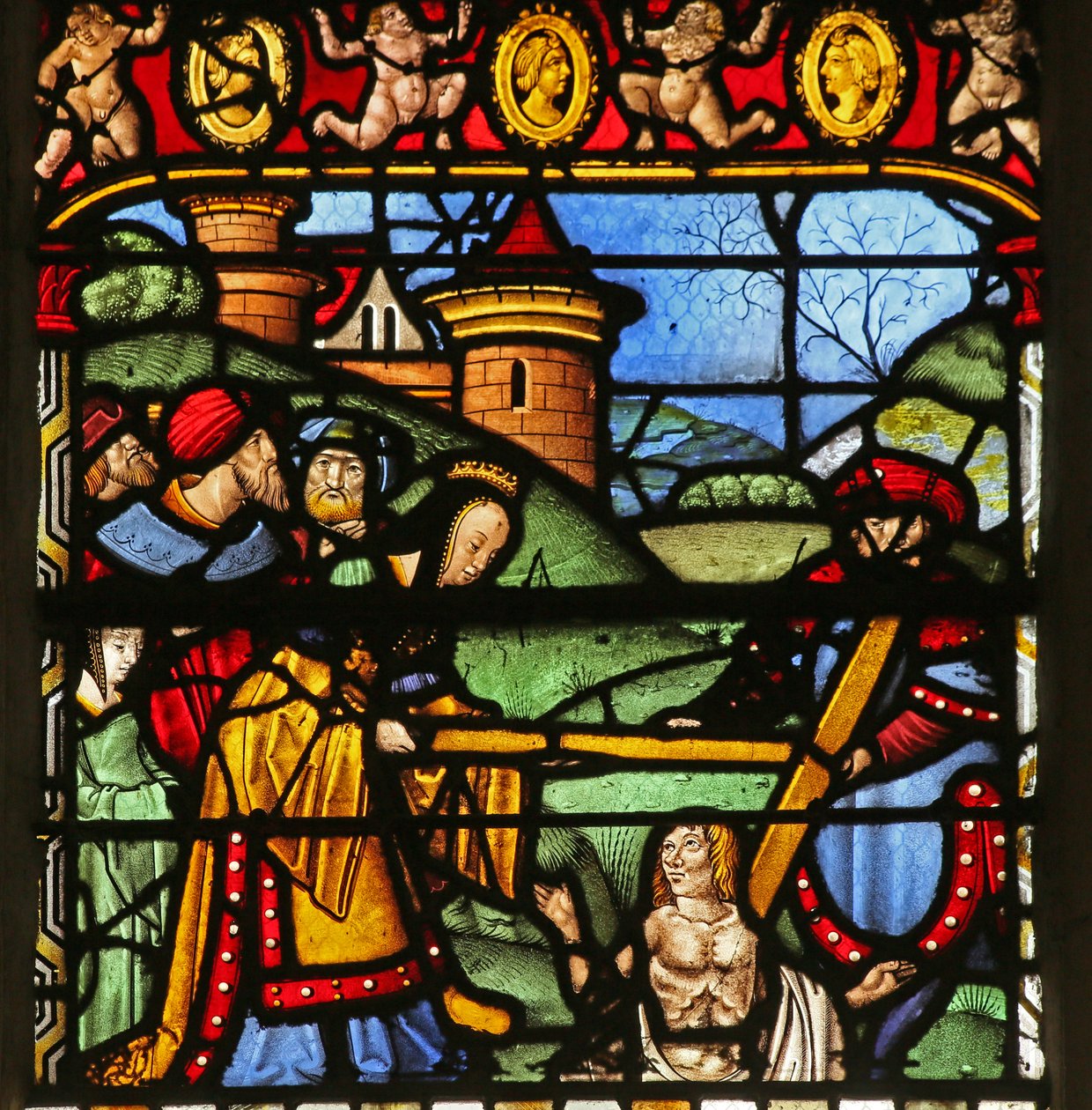 Scene fra legenden om The Cross: The Cross blir avslørt av en gjenoppstandende sjel av French School