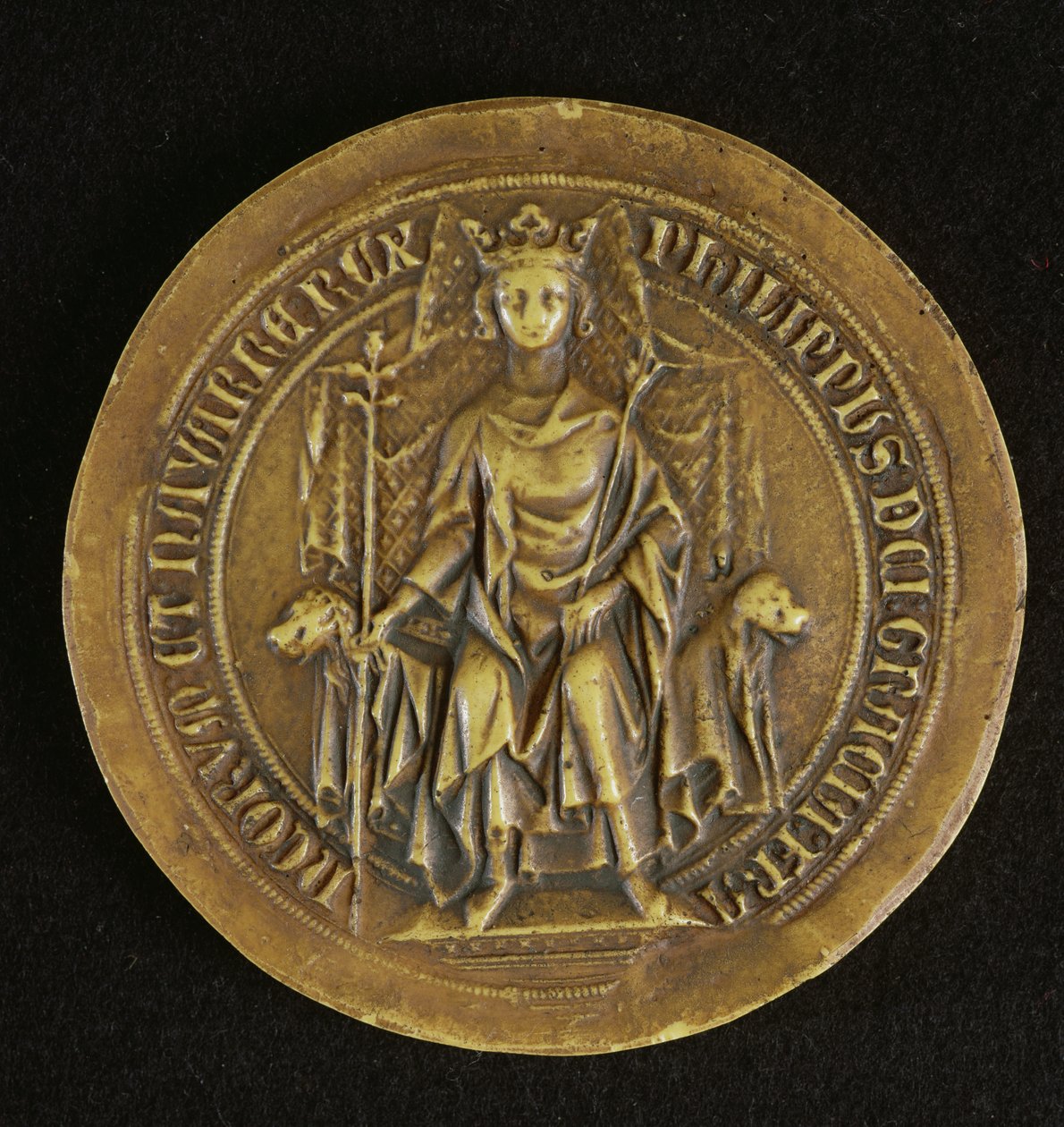 Segl fra Philippe V (1294-1322) Den høye, 1317 av French School