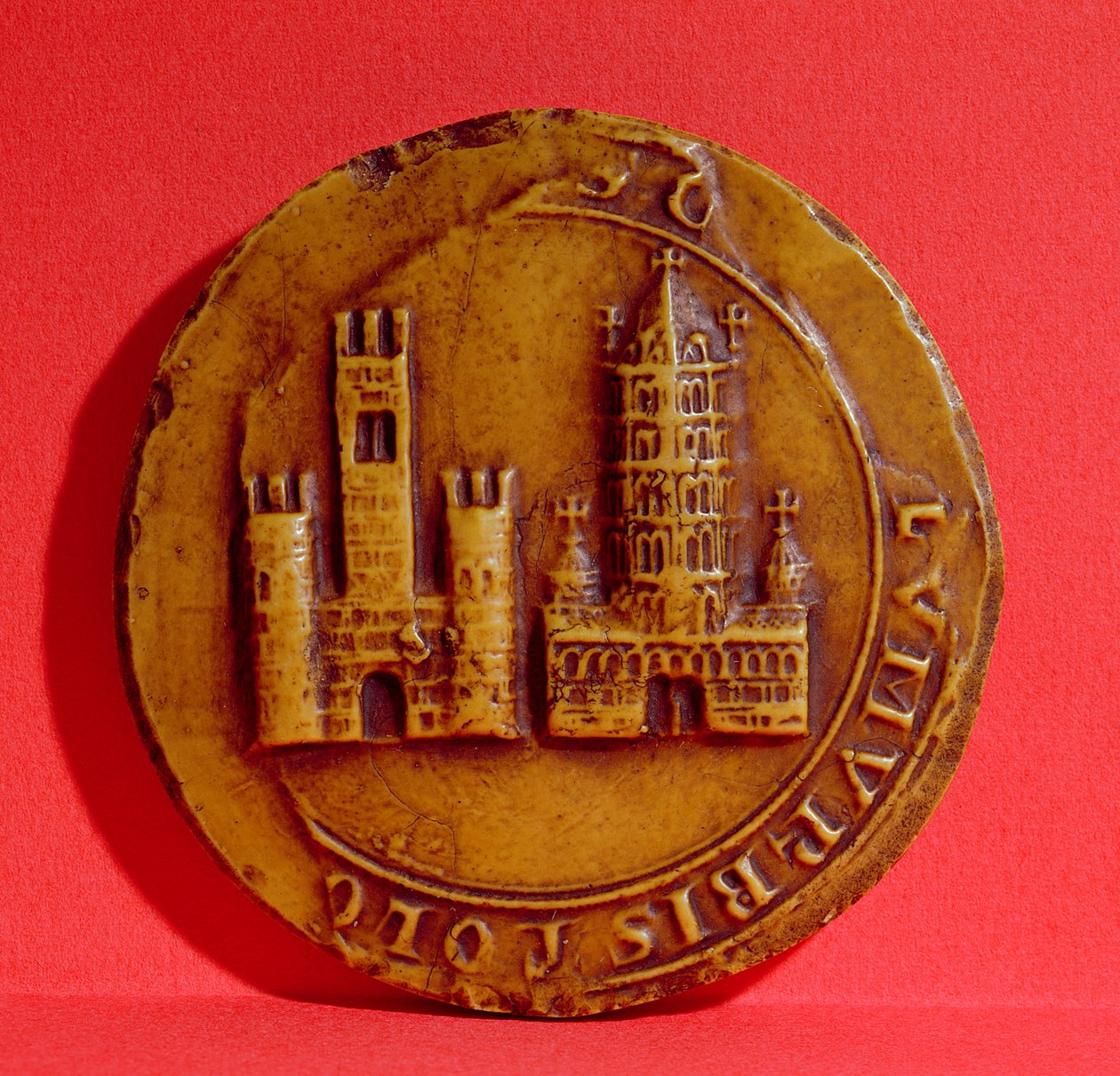 Segl fra byen Toulouse, 1303 (voks) av French School