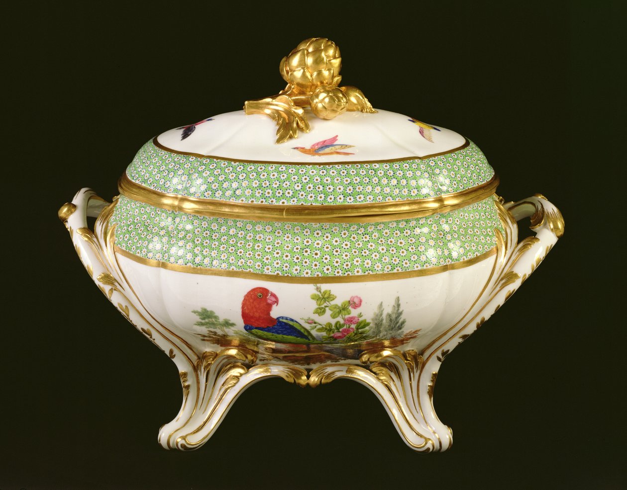 Sevres terrin fra Eden-tjenesten, malere markerer Pierre-Joseph Rosset, 1788 (porselen) av French School