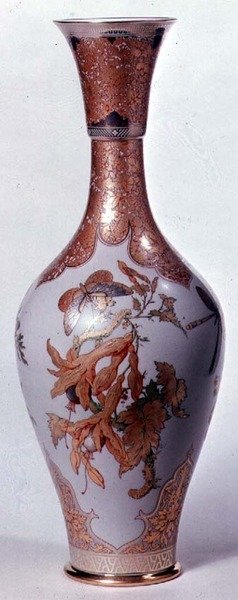 Sevres vase, utstilt 1851 (porselen) av French School