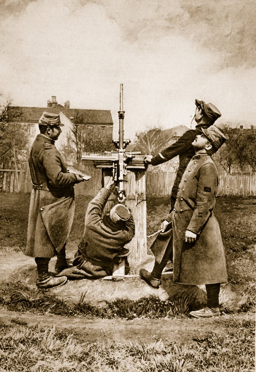 Ser en fiendtlig flyver, 1914-19 av French School