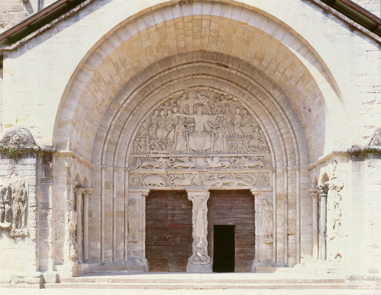 Sørportalen, 1100-1200-tallet av French School