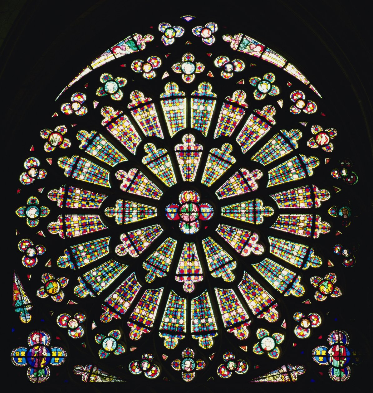 Sørrosevindu, ca.1320 av French School
