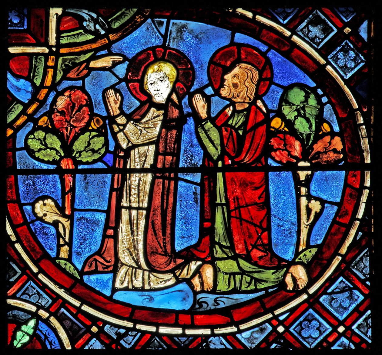 Ss Simon og Judas ber (w1) av French School