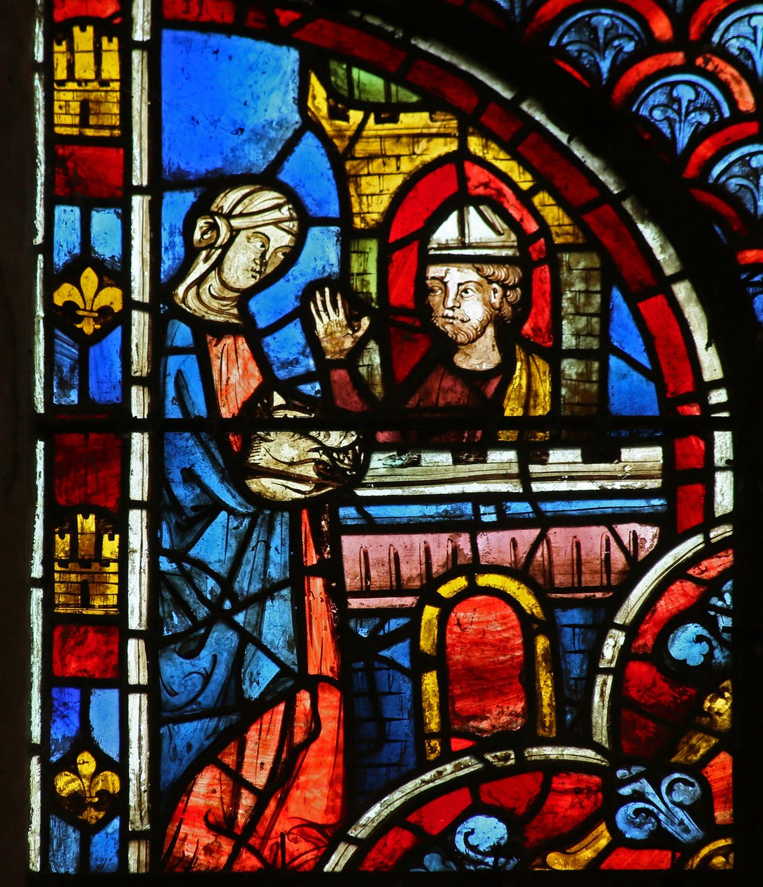 St Blaise i fengsel av French School