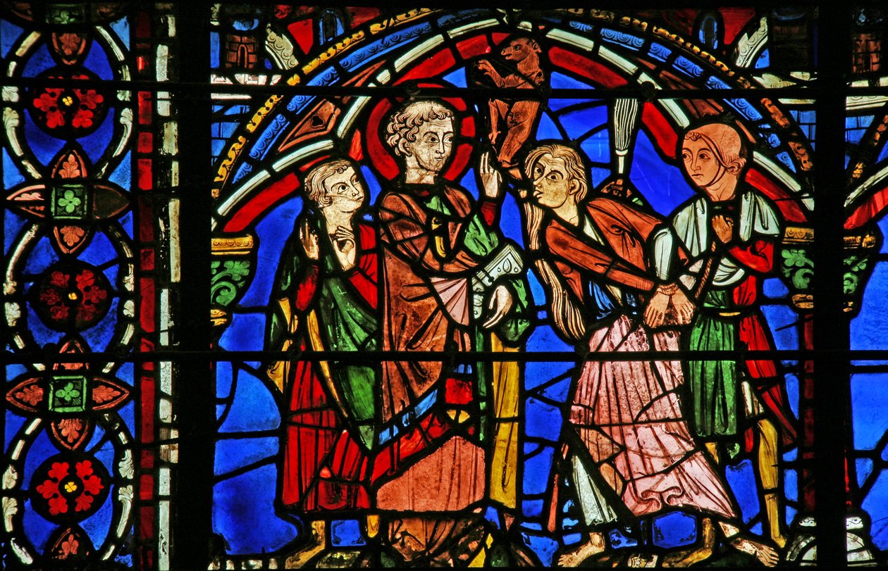 St Cheron-vindu: helbreder en besatt person (w15) av French School