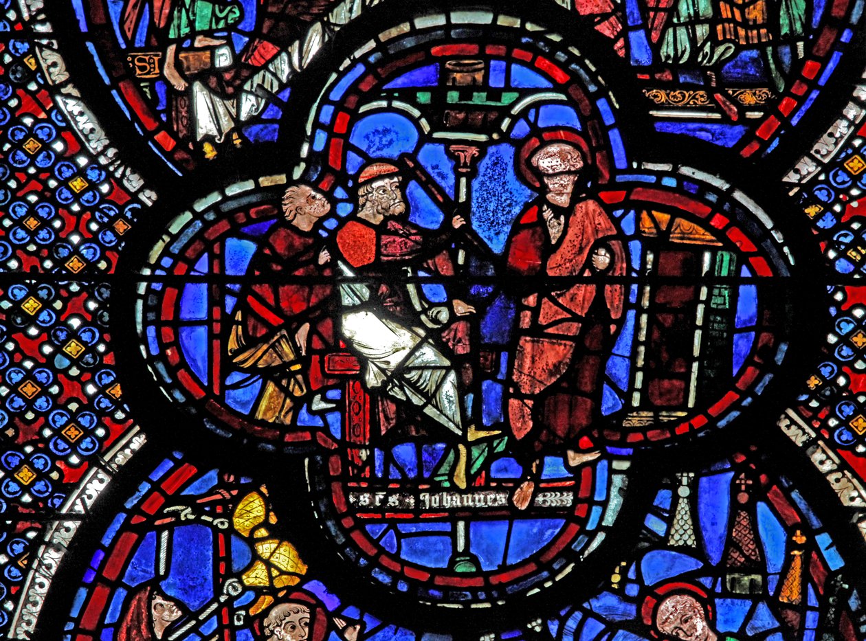 St John-vinduet: innkalt før Aristomades (w48) av French School