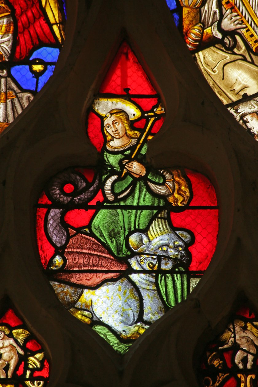 St Margaret? Med en drage av French School