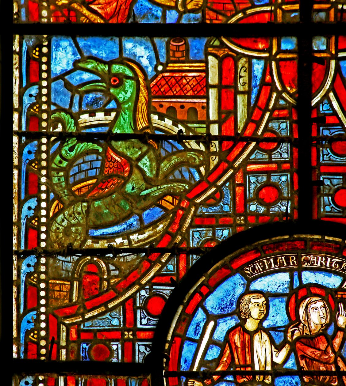 St Margaret-historien: dragen av French School