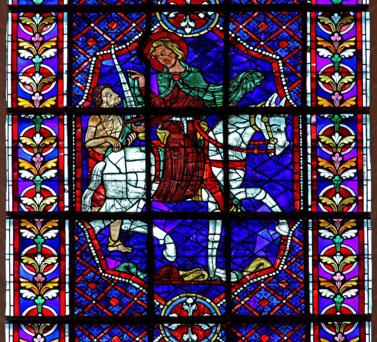 St Martin - deler kappen sin (w109) av French School