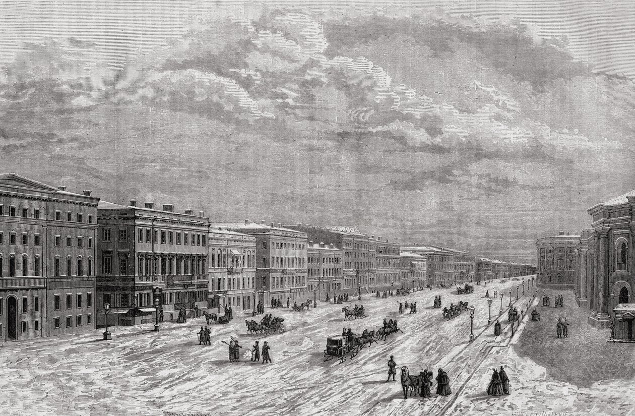 St. Petersburg, Russland i 1794, fra 