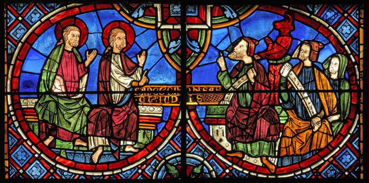 St Simon & St Jude med persiske magikere (w1) av French School