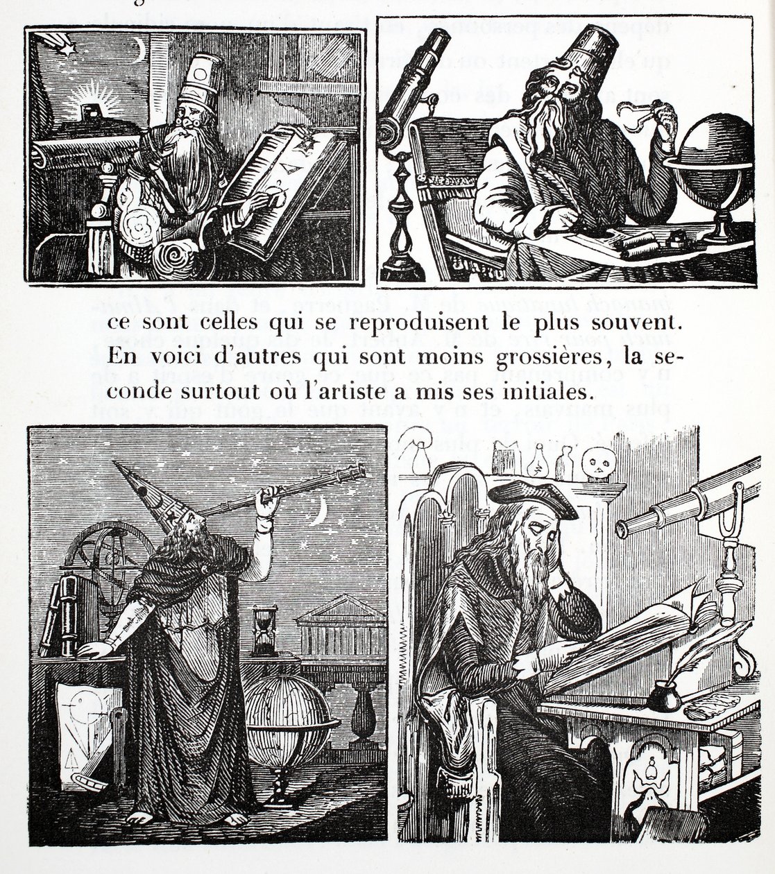 Studerer astronomi av French School