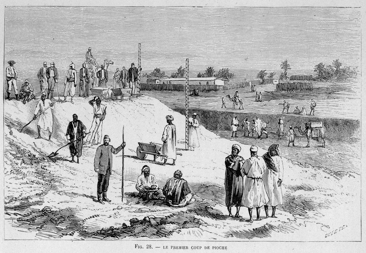 Suez-kanalen: førstevalget. av French School