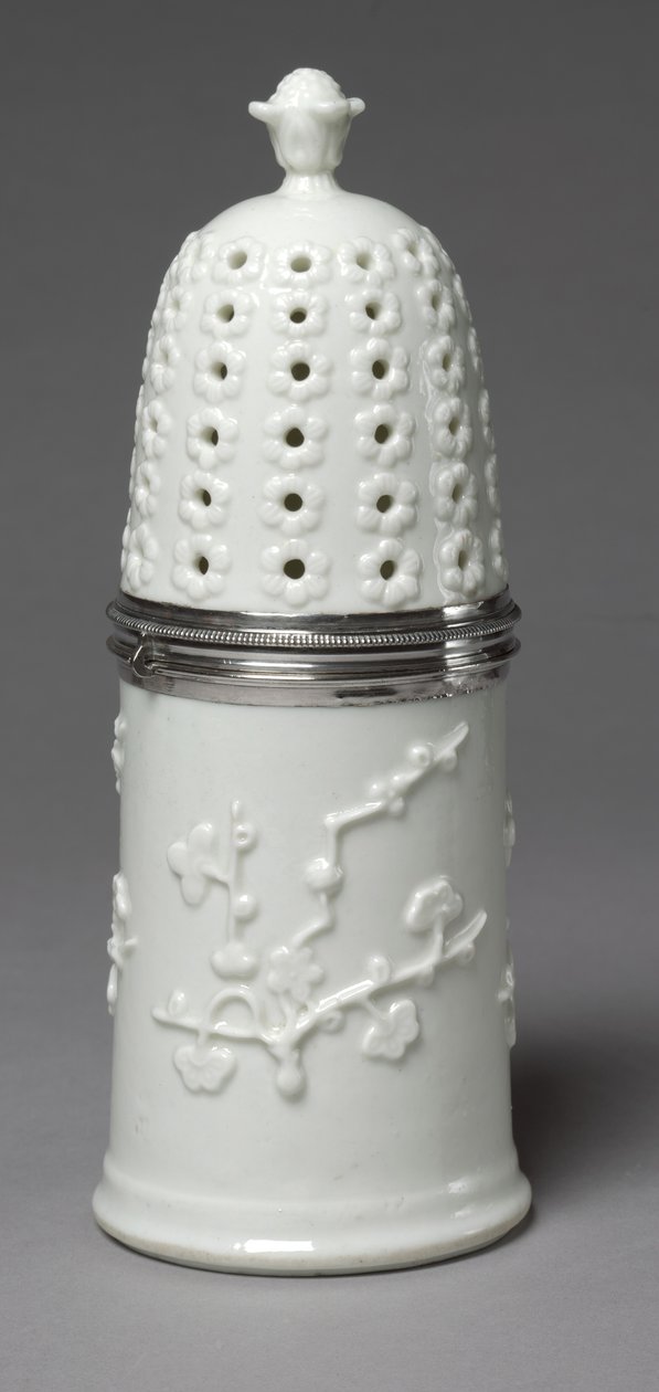 Sukkerstøper, produsent Saint Cloud Porcelain Factory, ca. 1732-1738 av French School