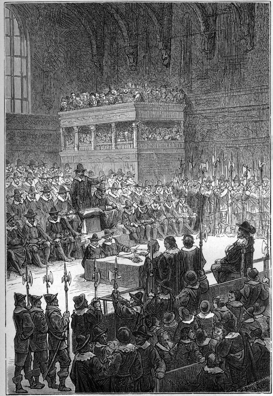 RETESSKASS AV CHARLES I - Konge av Storbritannia og Irland av French School