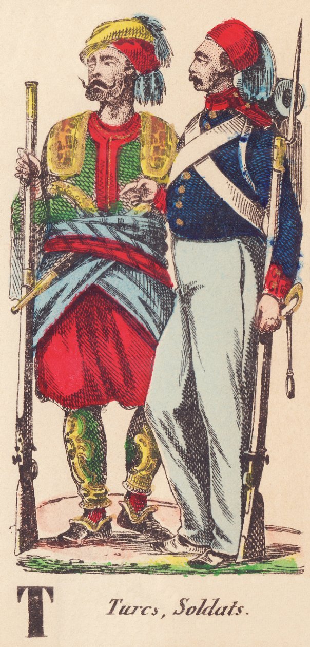 T: Tyrkere, soldater av French School