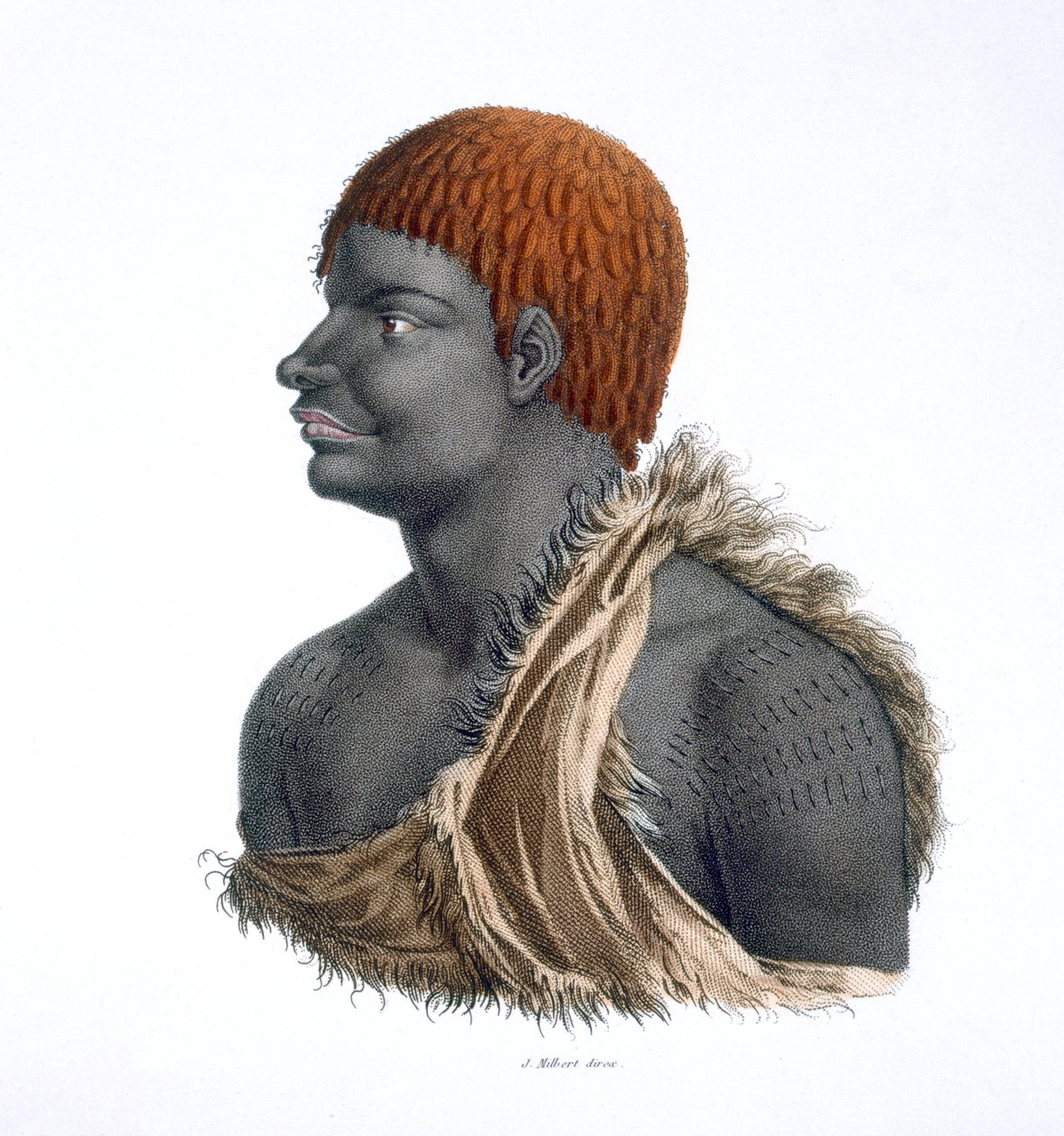 Tasmansk aborigin, 1812 av French School