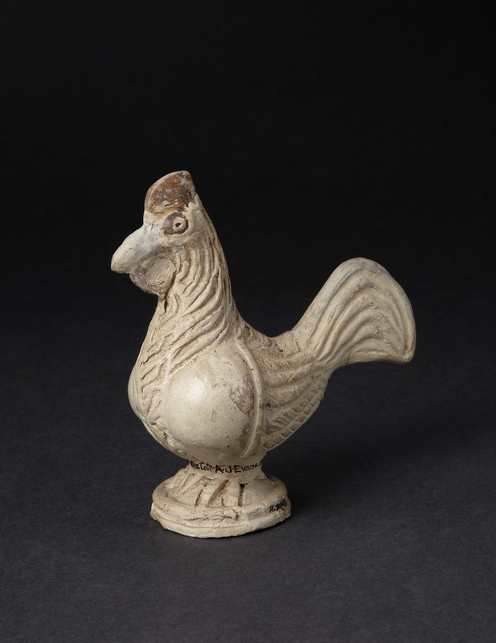 Terrakottafigur av en hane (keramikk) av French School