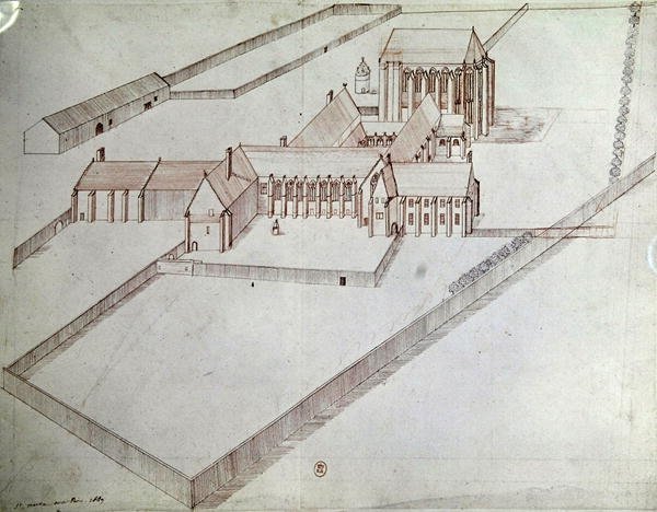 Klosteret Saint-Martin-aux-Bois av French School