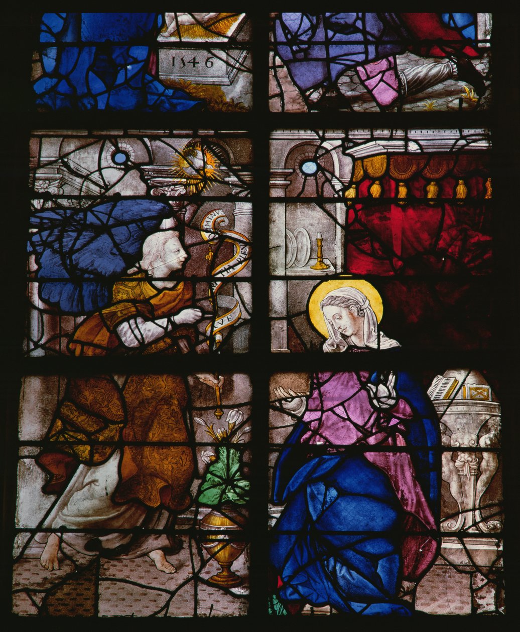 Bebudelsen, 1546 av French School