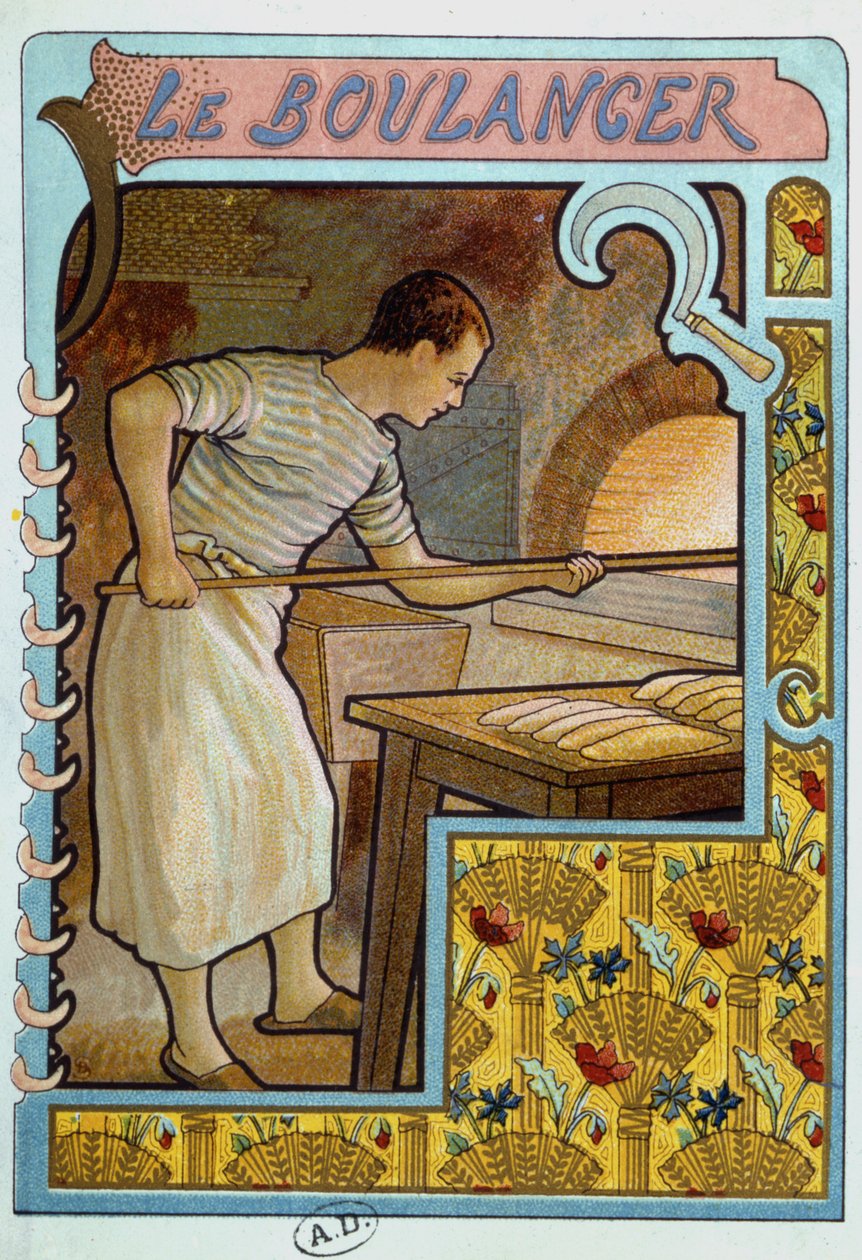 Bakeren, 1899 av French School