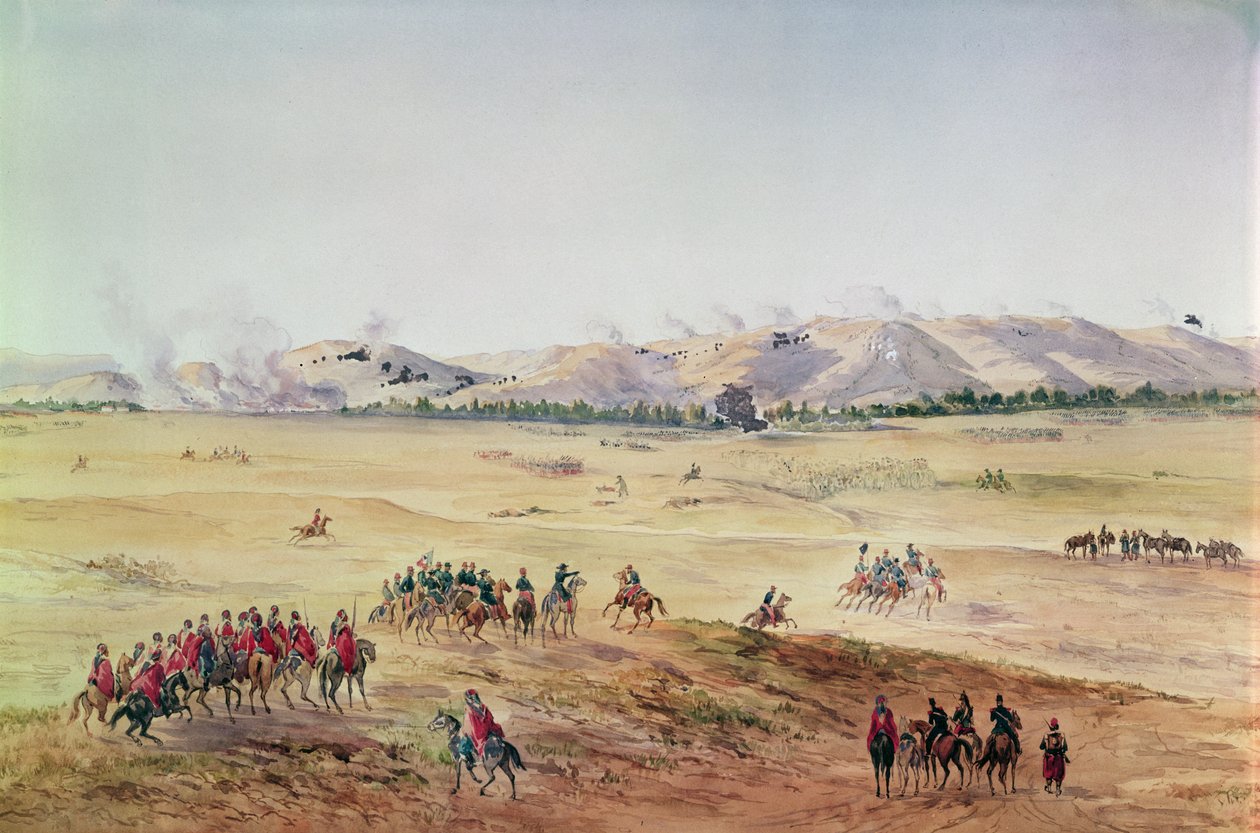 Slaget ved Alma, 20. september 1854 av French School