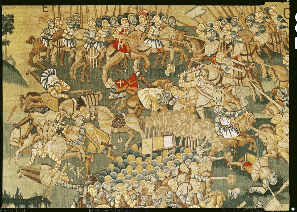 Slaget ved Jarnac og attentatet på Ludvig I av Bourbon (1530-69) 1570-80 av French School