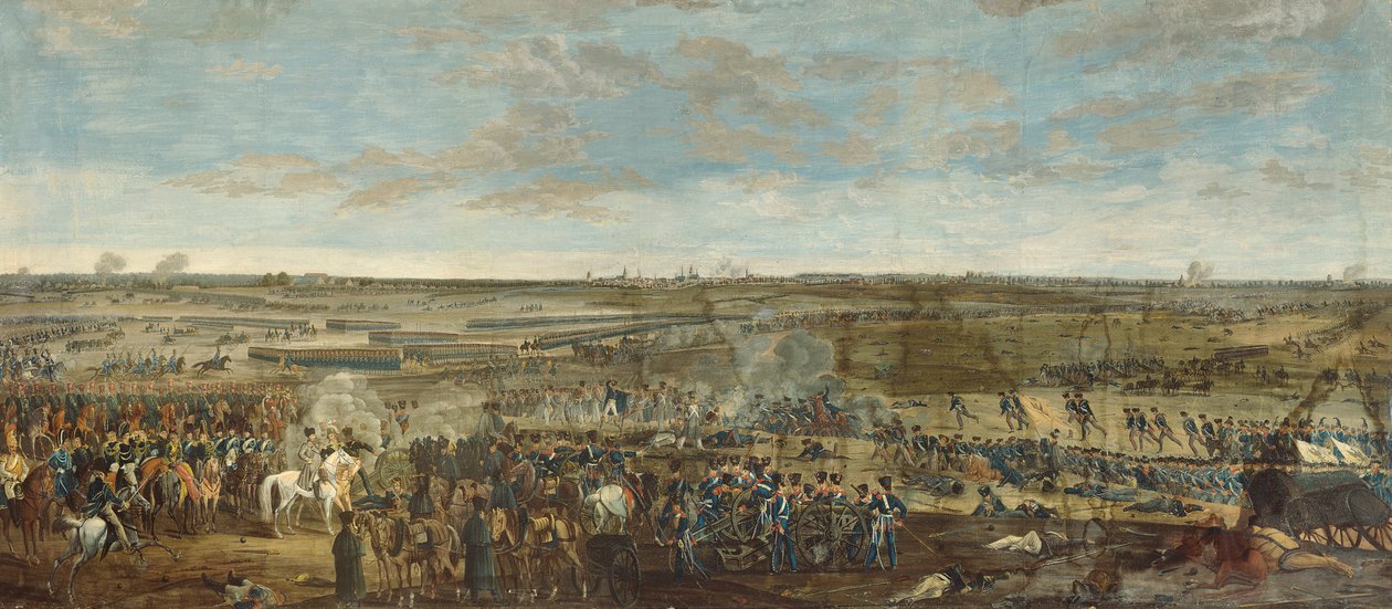 Slaget ved Leipzig, 18. oktober 1813 (se 161783 for detaljer) av French School