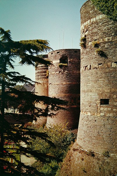 Chateau dAngers, fullført 1238 av French School