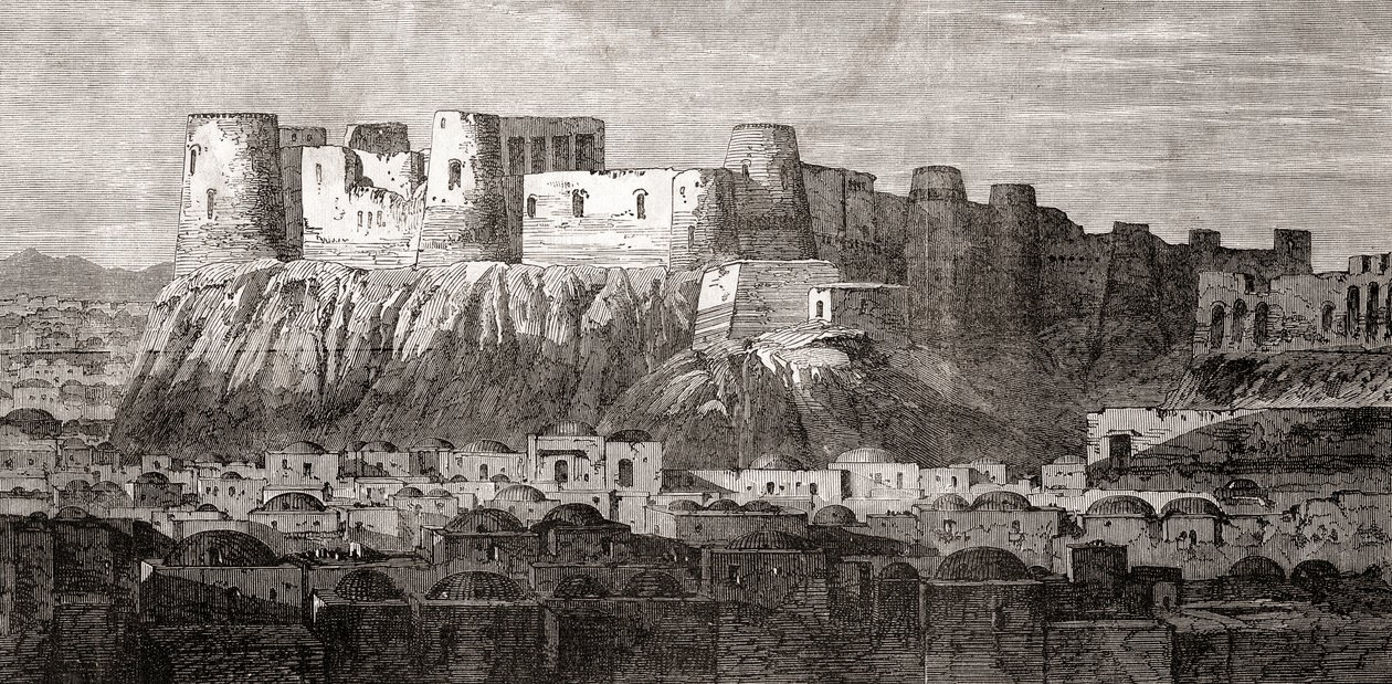 The Citadel of Herat og Qala Iktyaruddin, Herat, Afghanistan, fra 
