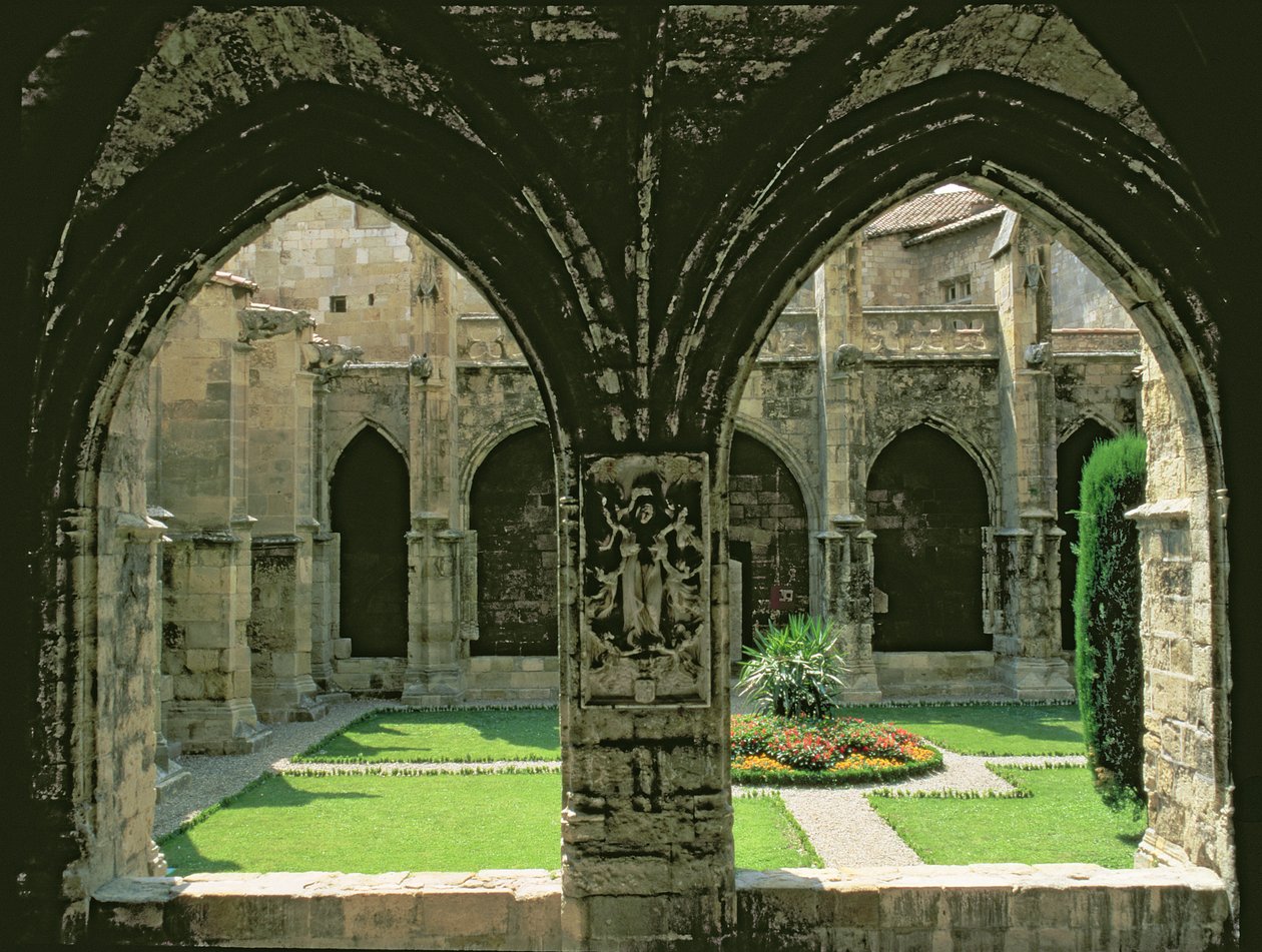 Klosterhagen, sett fra et av galleriene, 1272-1340 av French School