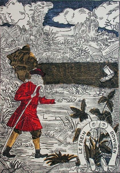 The Complaint of the Wandering Jew', annonse for Bowden-bremser av French School