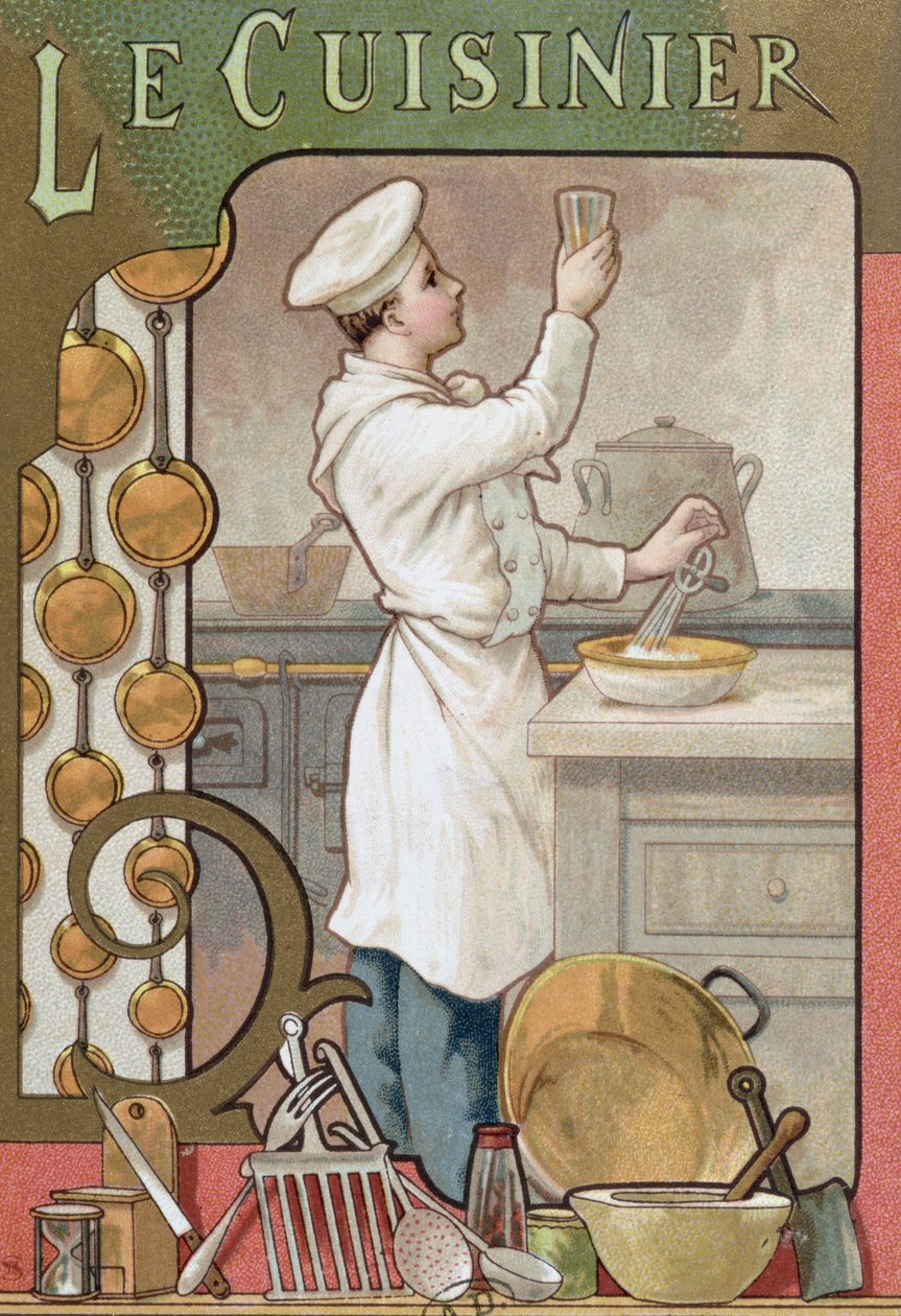 The Cook, ca. 1899 av French School