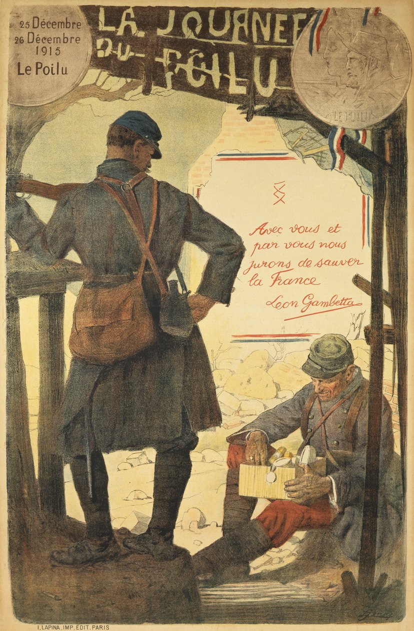 The Day of the Poilu, 25.–26. desember 1915, 1915 av French School