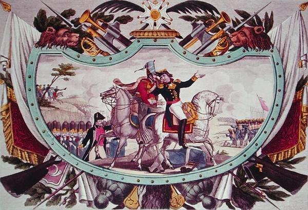 General Desaixs død (1768-1800) i slaget ved Marengo av French School