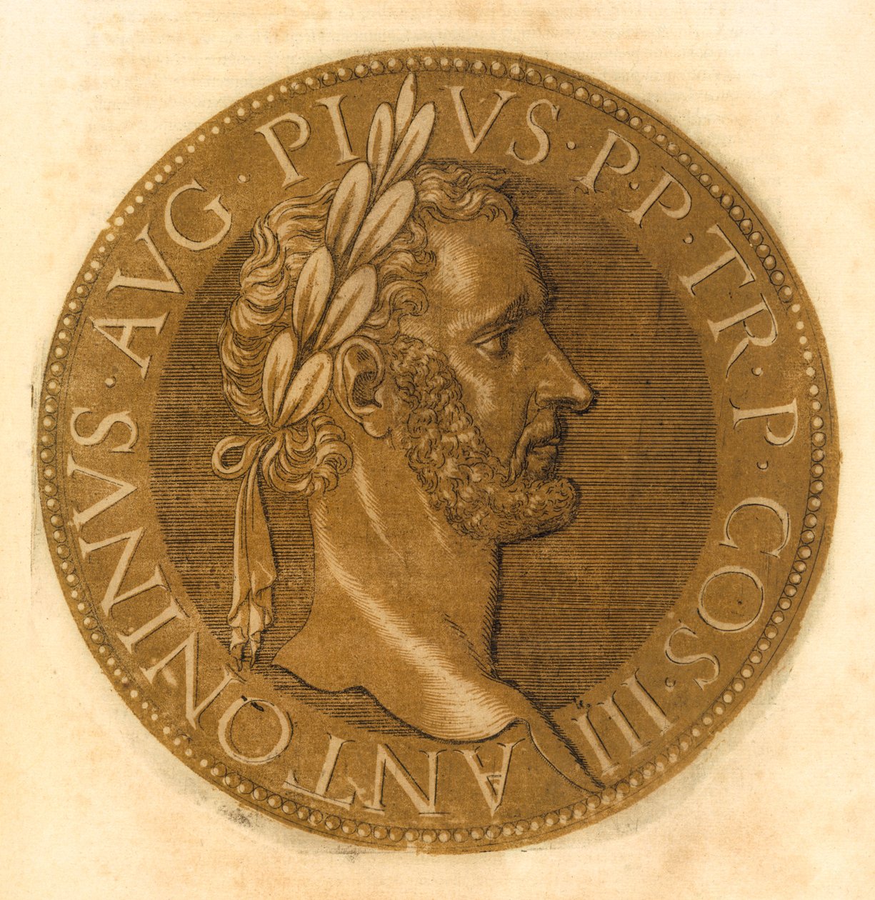Keiser Antoninus Pius av French School
