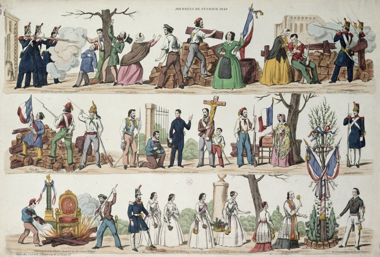 Hendelsene i februar 1848 av French School