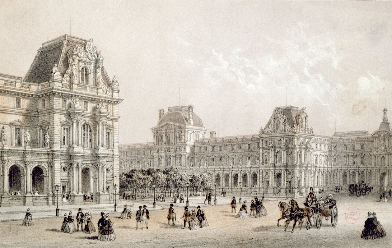 Det ferdige Louvre av French School