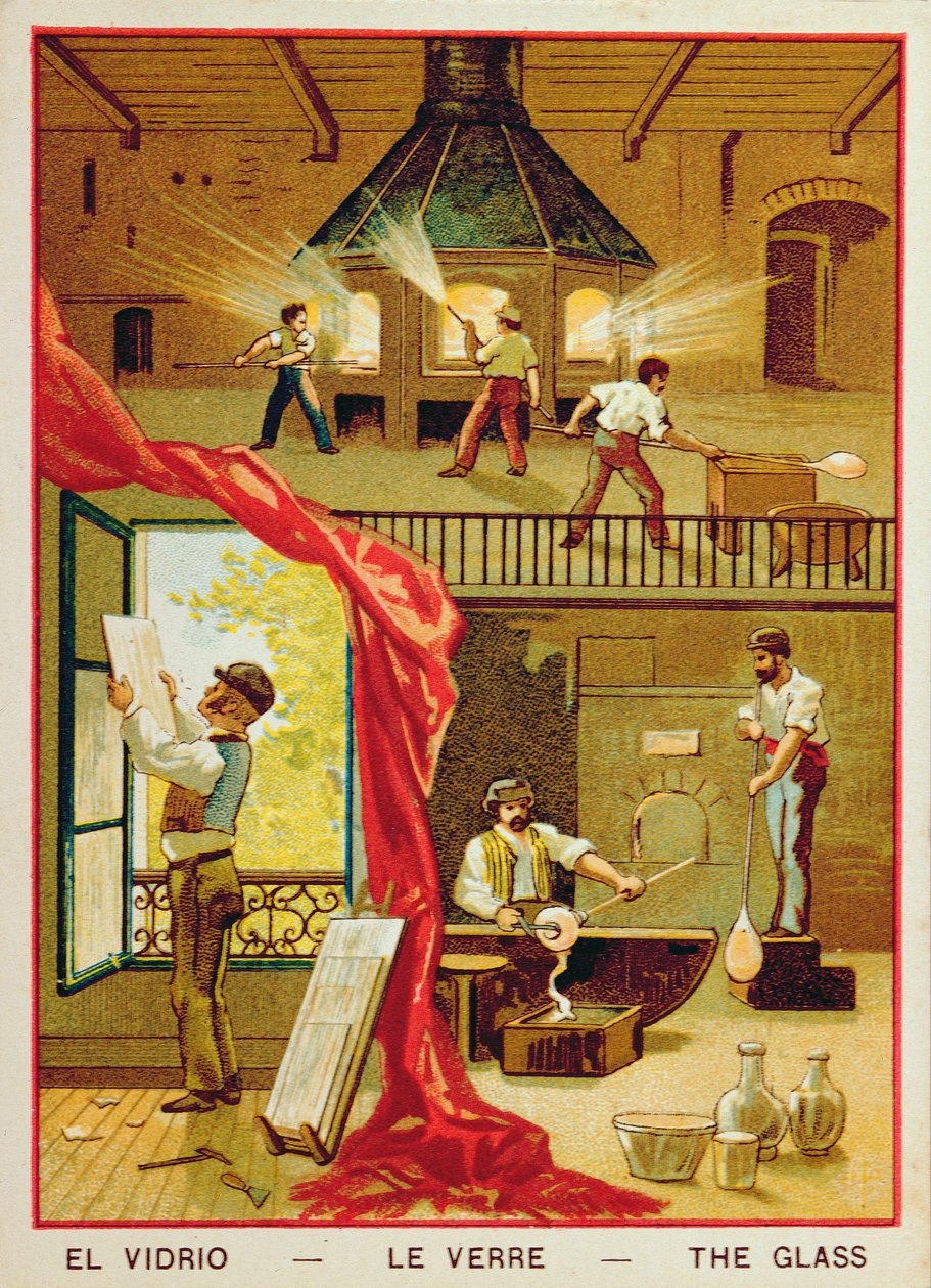 The Glass, illustrasjon fra en barnebok av French School