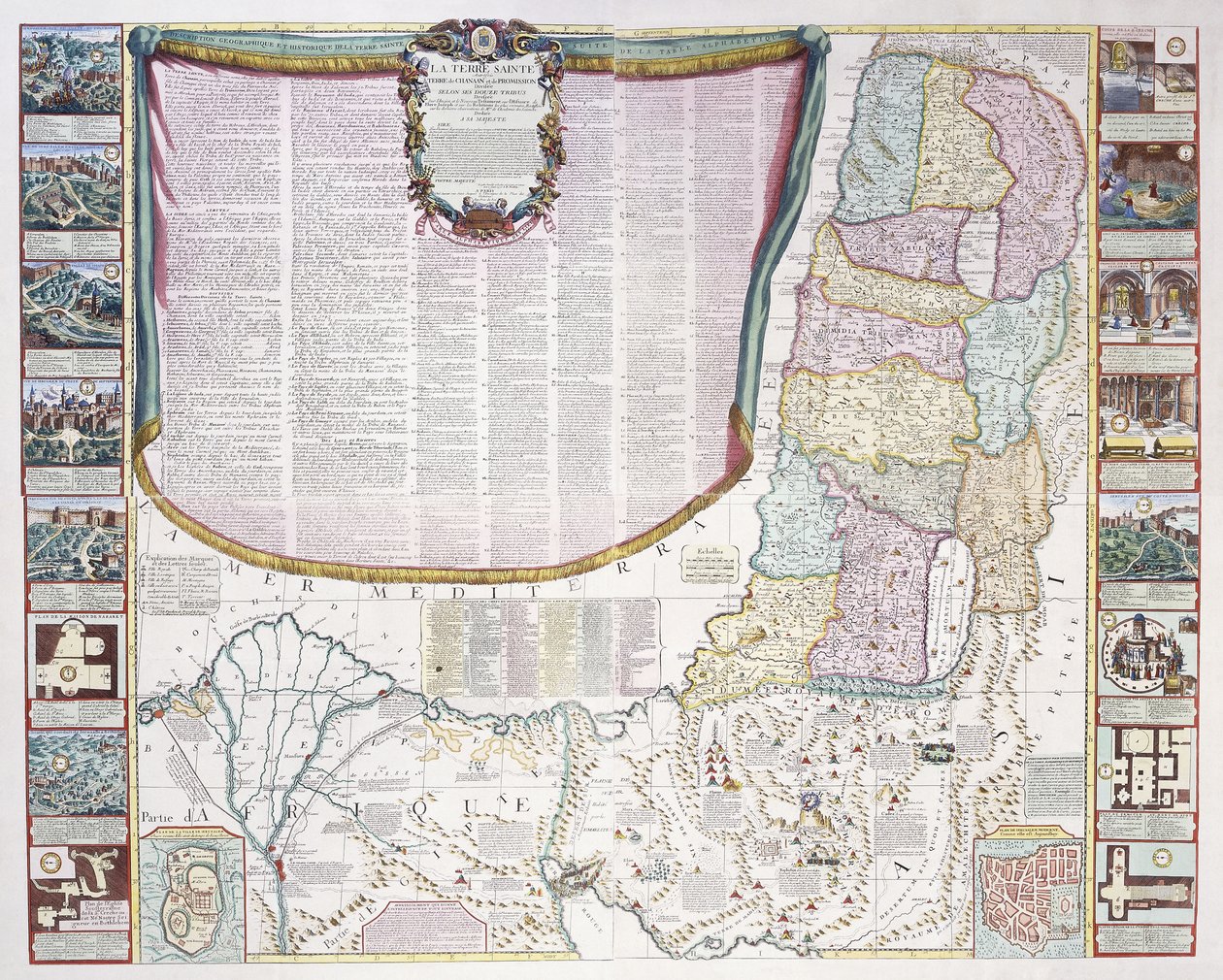 Det hellige land, ca. 1770 av French School