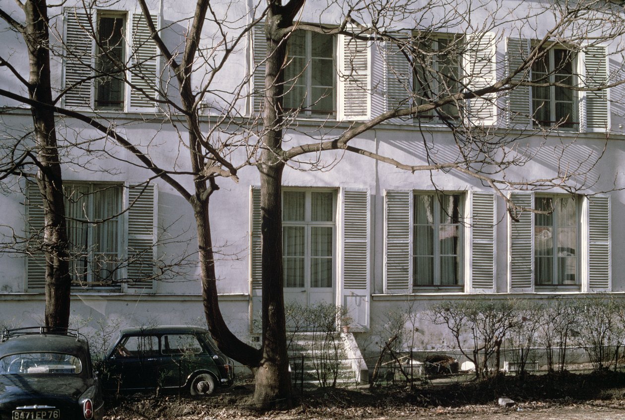 Huset til Cesar Auguste Franck (1822-90) av French School