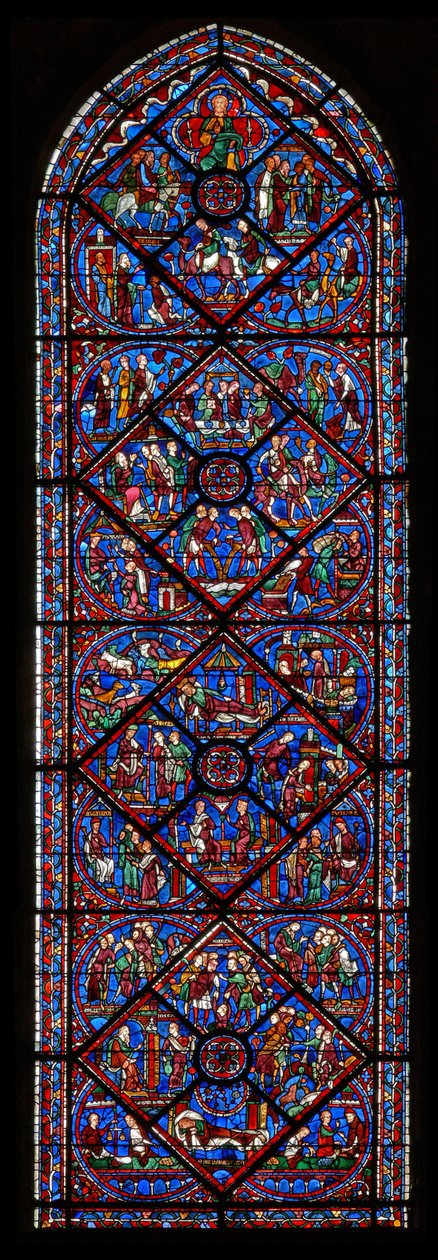 Joseph-vinduet (w41) av French School