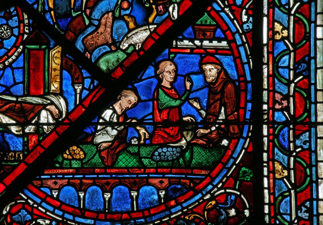 Joseph-vinduet: Pengevekslerne (w41) av French School